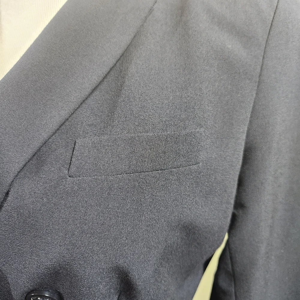 Michael Kors Navy Blazer Double Breasted Womens sz 4